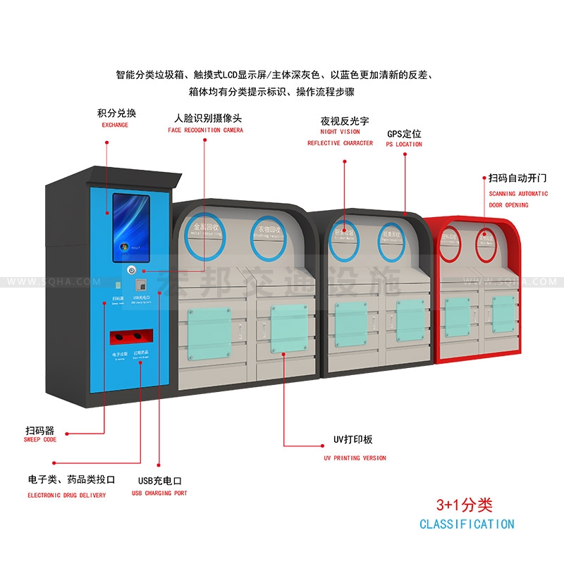 智能垃圾箱 智能垃圾箱